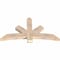 Ekena Millwork Alberta Smooth Timber Gable Bracket, Douglas Fir, 60"W x 32"H x 3 1/2"D x 5 1/2"F, 13/12 Pitch GBW060X32X0406ALB00SDF - alternate 2